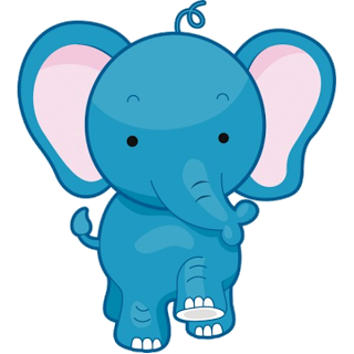 320x320 Cute Baby Elephant Cute Cartoon Clip Art Images. All Images Are
