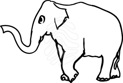 400x270 Elephant Black And White Elephant Trunk Clipart Black And White