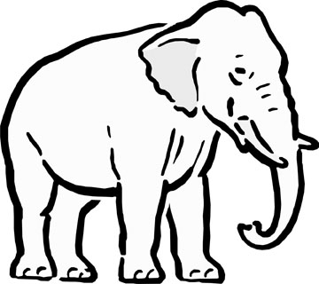 360x320 Elephant Cartoon Drawing