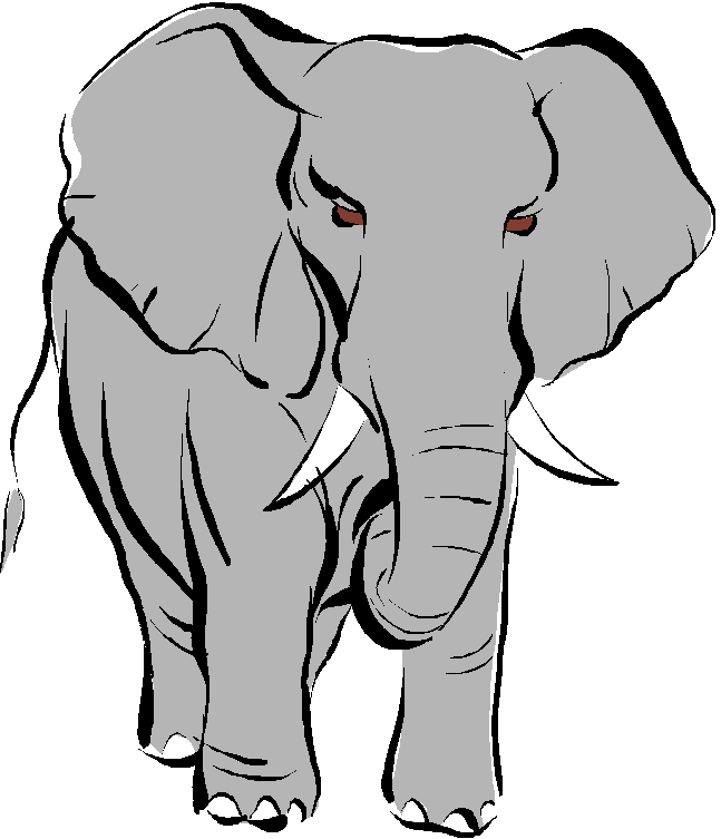 647x753 Elephant Cartoon Pictures