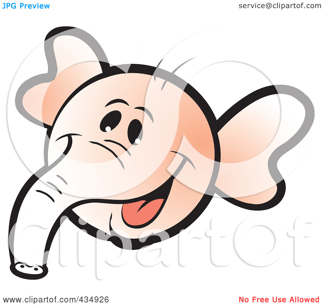 1080x1024 Elephant Face Clipart 1983753