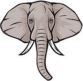 170x167 Trunk Clipart Elephant Head