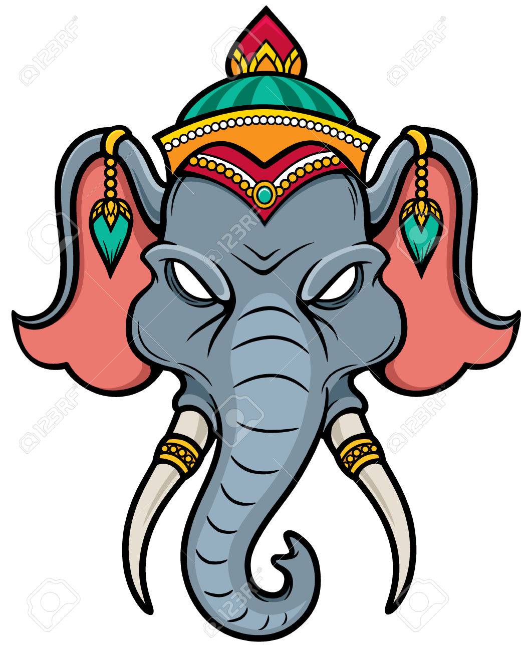 1056x1300 Ganesha Elephant Head Clip Art Cliparts