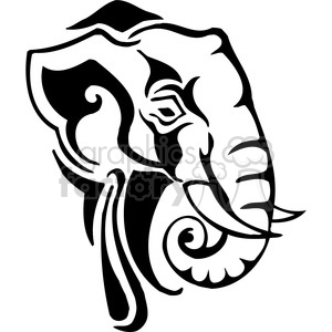 300x300 Royalty Free Elephant Logo Design 385489 Vector Clip Art Image