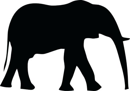 425x299 Outline Of Elephant Download Interesting Outline Elephant Sitting