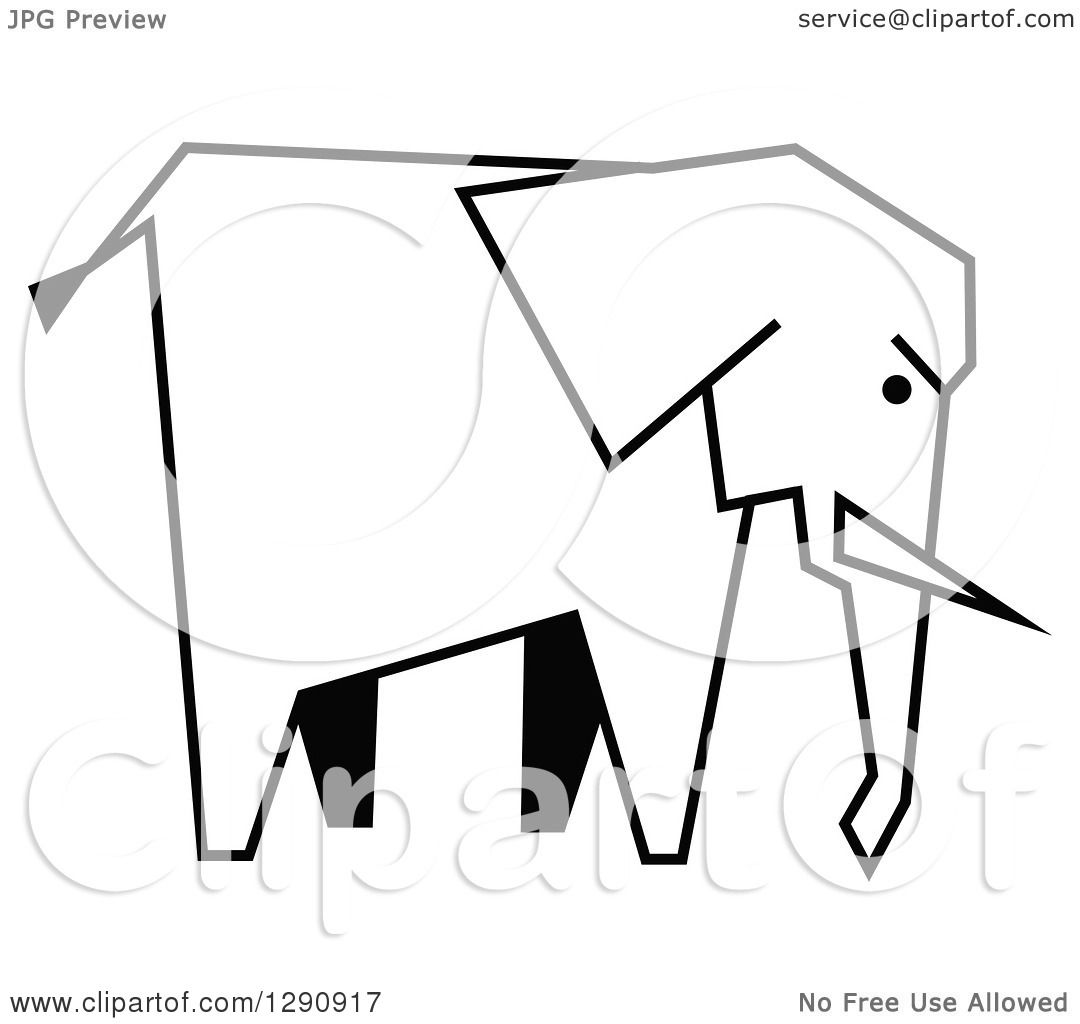 Elephant Images Black And White | Free download on ClipArtMag