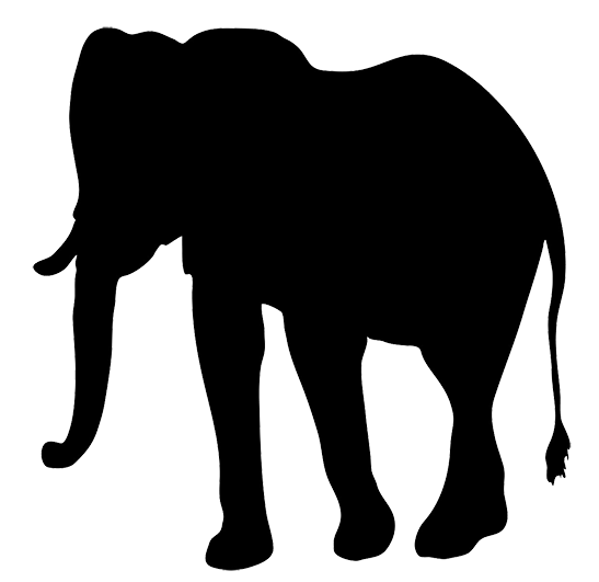 547x531 Elephant Clip Art