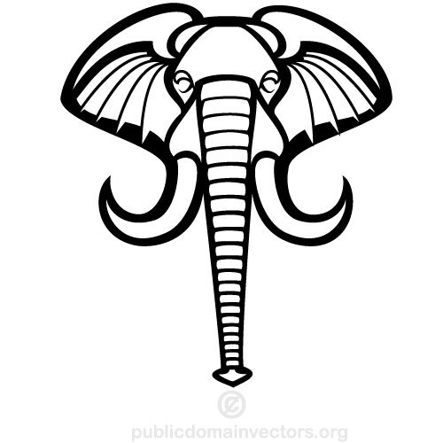 500x500 580 Elephant Clip Art Baby Public Domain Vectors