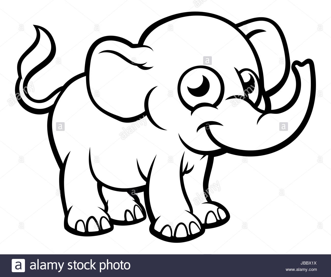 Elephant Outline