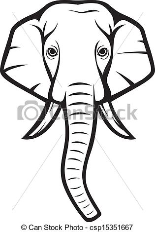 315x470 Trunk Clipart Elephant Head