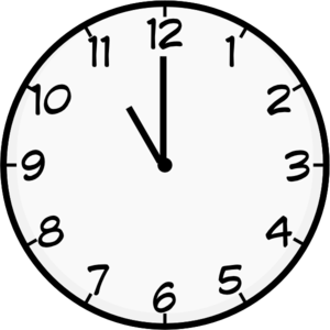 300x300 Eleven O Clock Clip Art