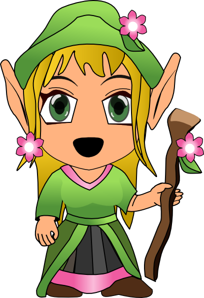 408x594 Elf Free To Use Clip Art