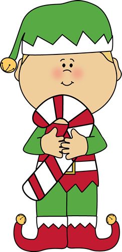 243x500 Elves Clip Art