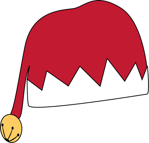 500x478 Red Elf Hat Clip Art