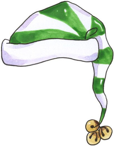 399x512 Santa Hat Clipart Elf Hat