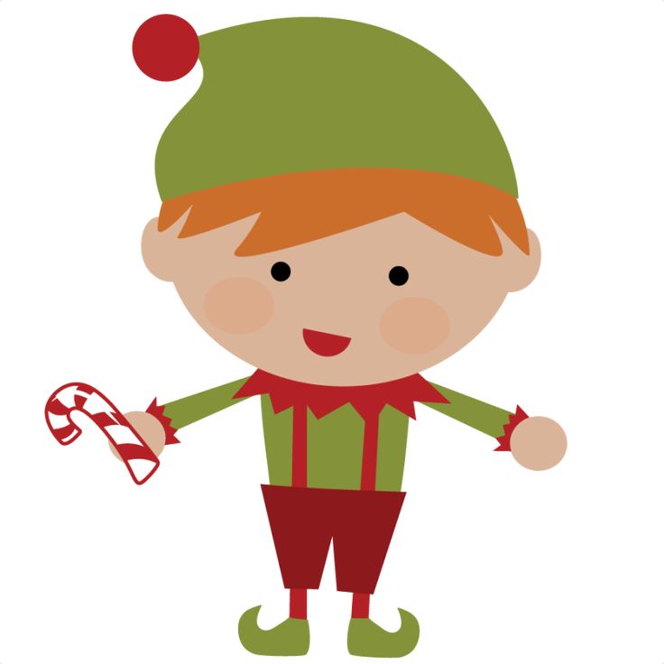 736x736 Cute Elf Clipart