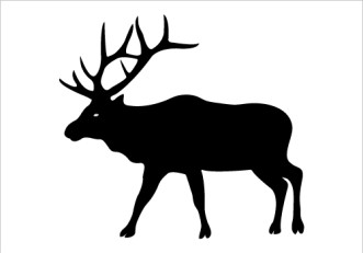 331x231 Top 79 Elk Clipart