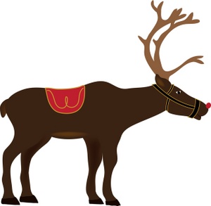 300x293 Free Free Reindeer Clip Art Image 0515 0912 0113 4827 Christmas