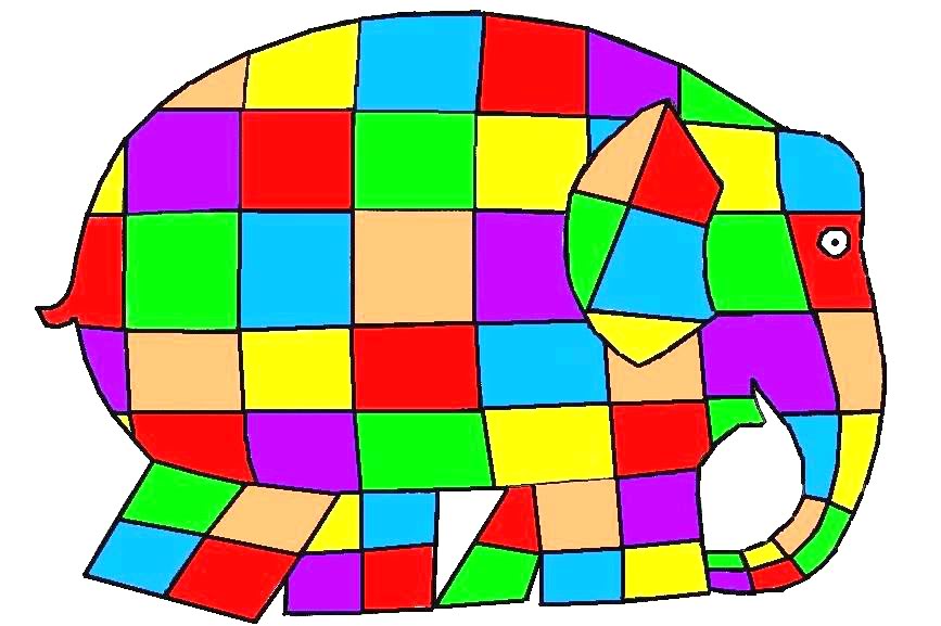 867x577 Elmer The Elephant Clipart