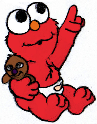 400x510 Elmo Moving Cliparts 205846