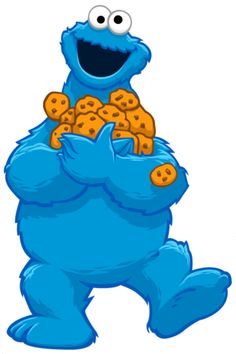 236x354 Birthday Cookie Monster Clipart