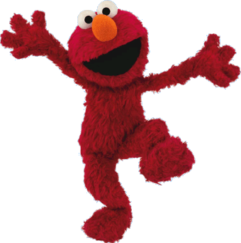 340x342 Sesame Street Elmo Transparent Png