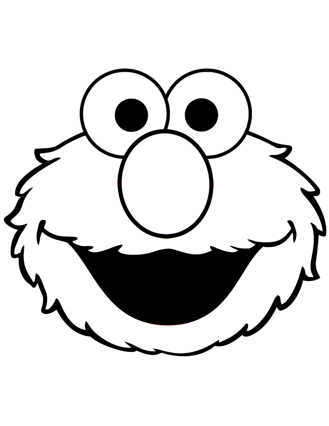 670x867 Face Clipart Elmo