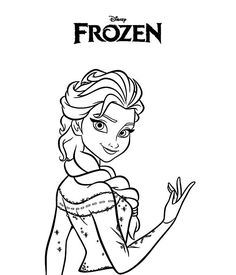 236x275 Elsa Coloring Pages Disney Coloring Pages Elsa
