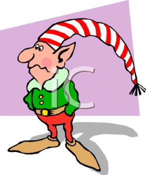 293x350 One Of Santa's Worried Elves