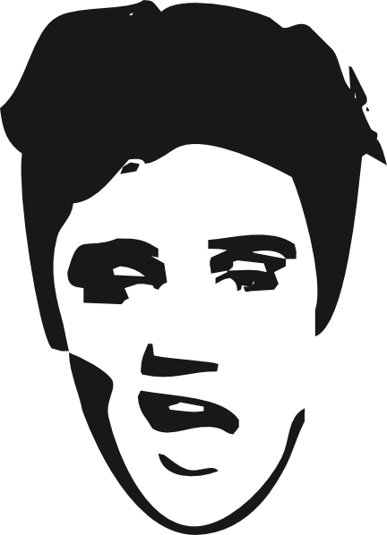 432x598 Elvis Presley Clip Art