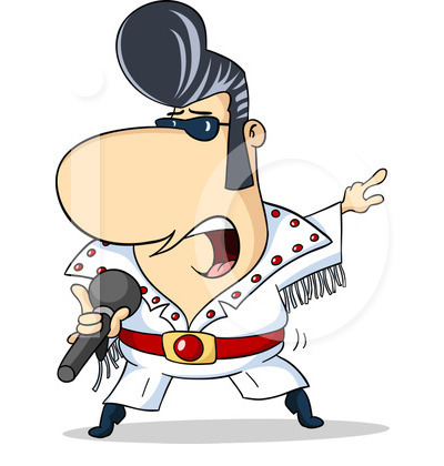 400x420 Elvis Clipart