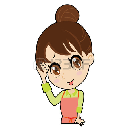 450x450 Eyes Of The Young Housewife Are Heart Shape Royalty Free Cliparts