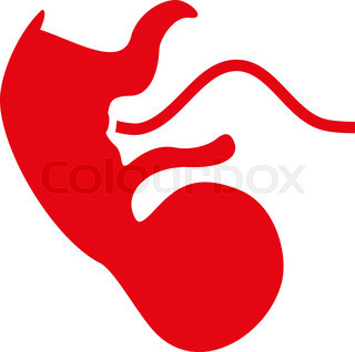 320x318 Pregnant, Embryo, Baby Stock Vector Colourbox