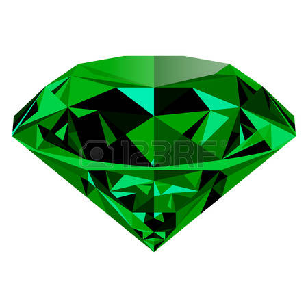 450x450 Green Gemstones Stones Clipart Collection