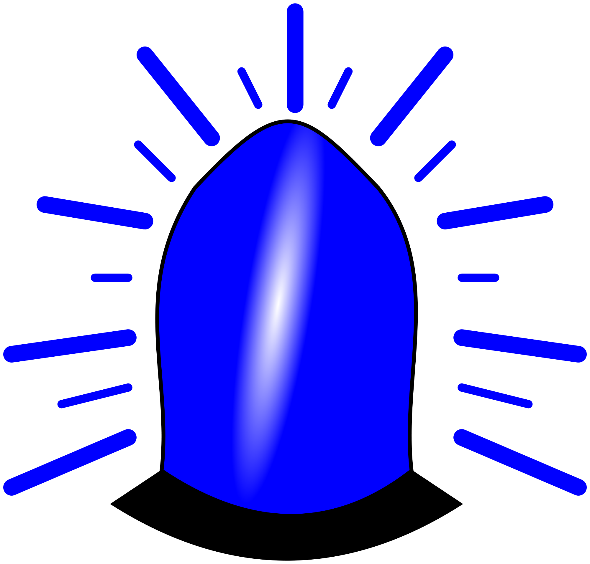 2000x1915 Emergency Clipart Blue Light