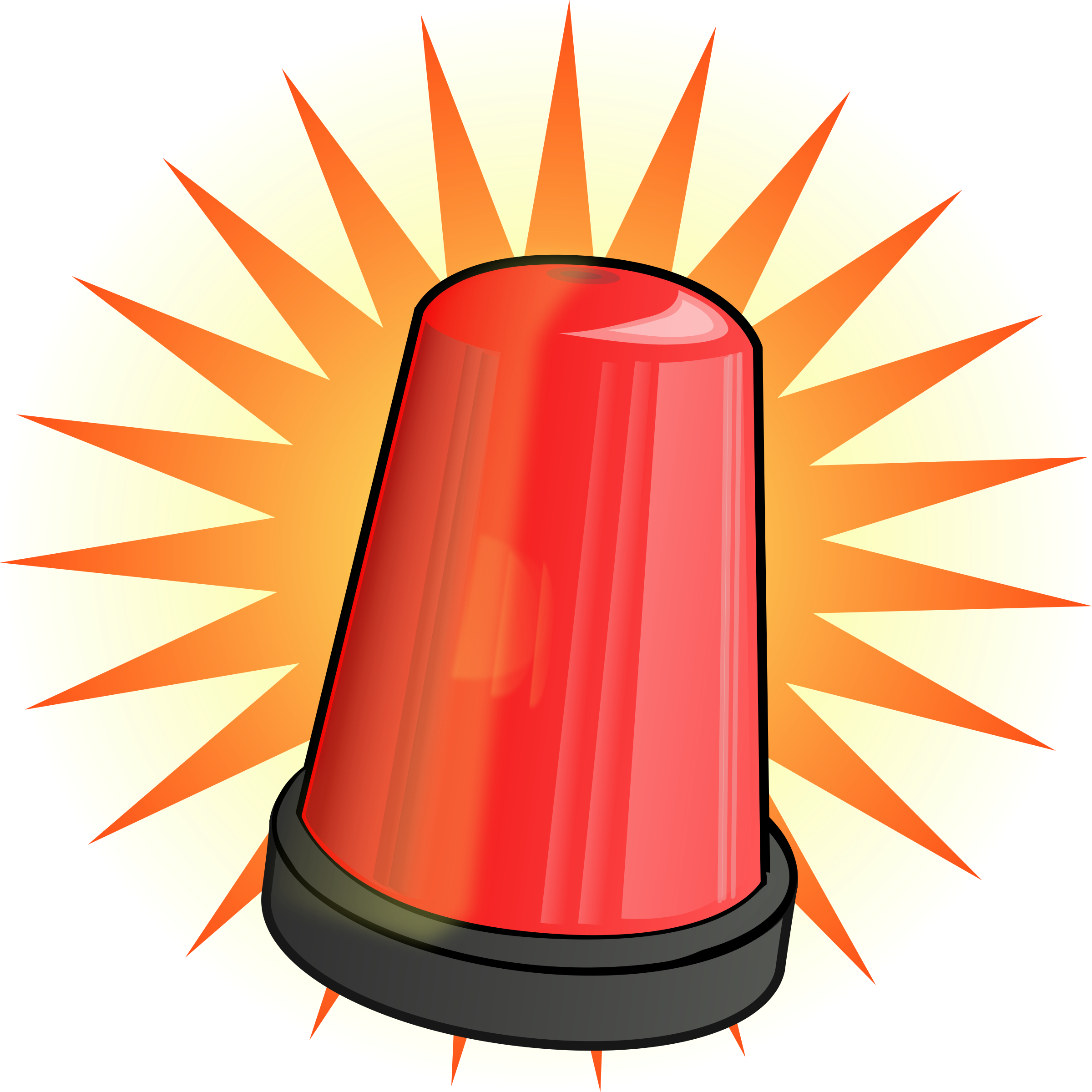 2400x2400 Emergency Clipart Siren