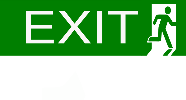 600x324 Exit Clip Art