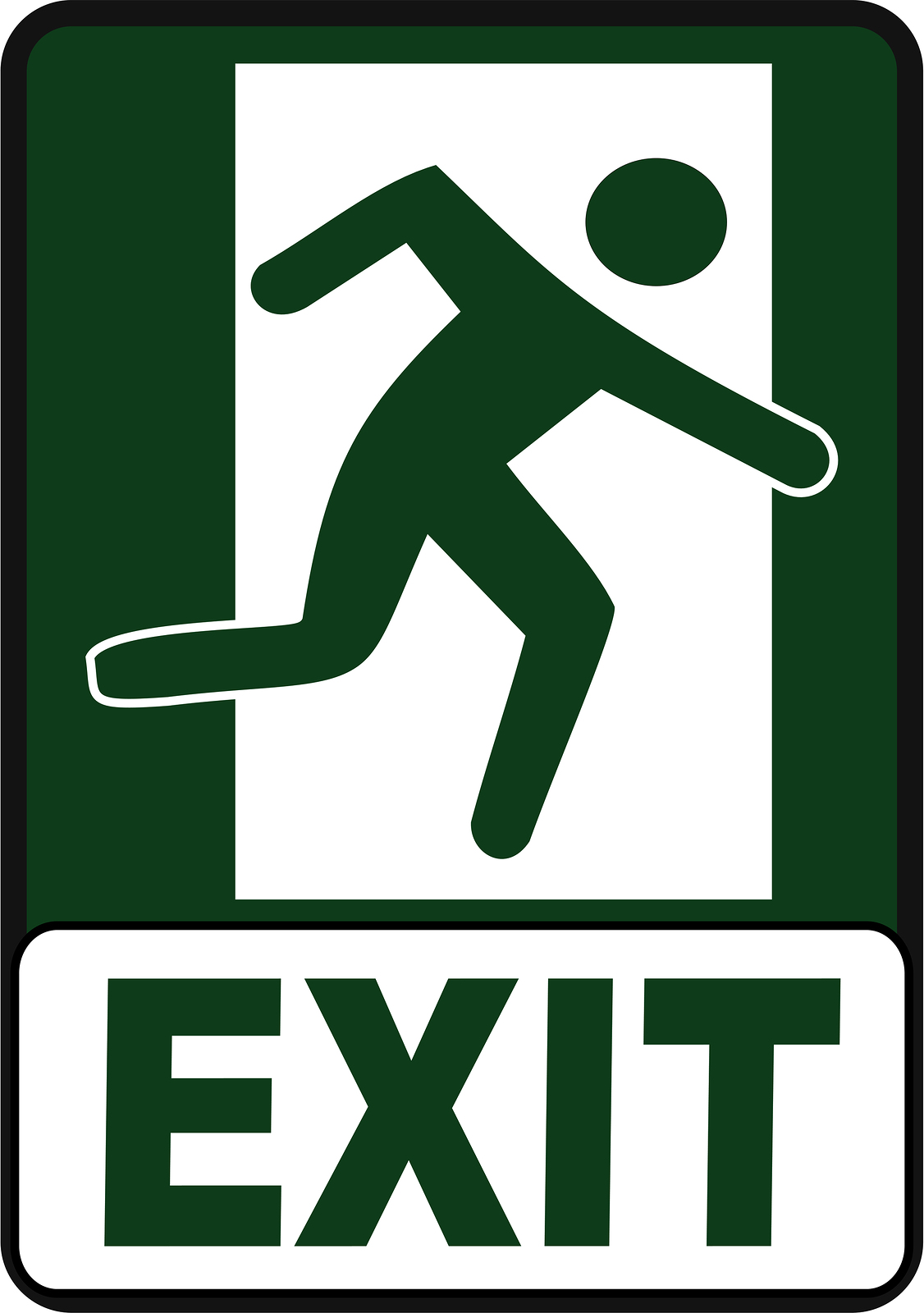 Emergency Exit Signs Clipart | Free download on ClipArtMag