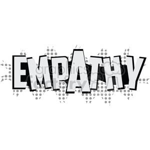 300x300 Royalty Free Empathy Onomatopoeia Clip Art Vector Images 390076