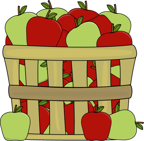 568x555 Empty Apple Basket Clipart Clipart Panda