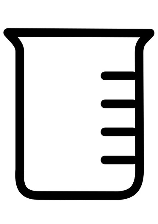 531x750 Beaker Clipart