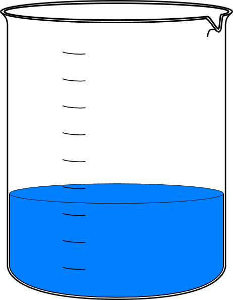 462x594 Empty Beaker Clipart