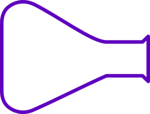 300x228 Empty Flask Clip Art