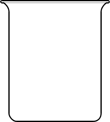 453x500 Liquid Clipart Empty Beaker