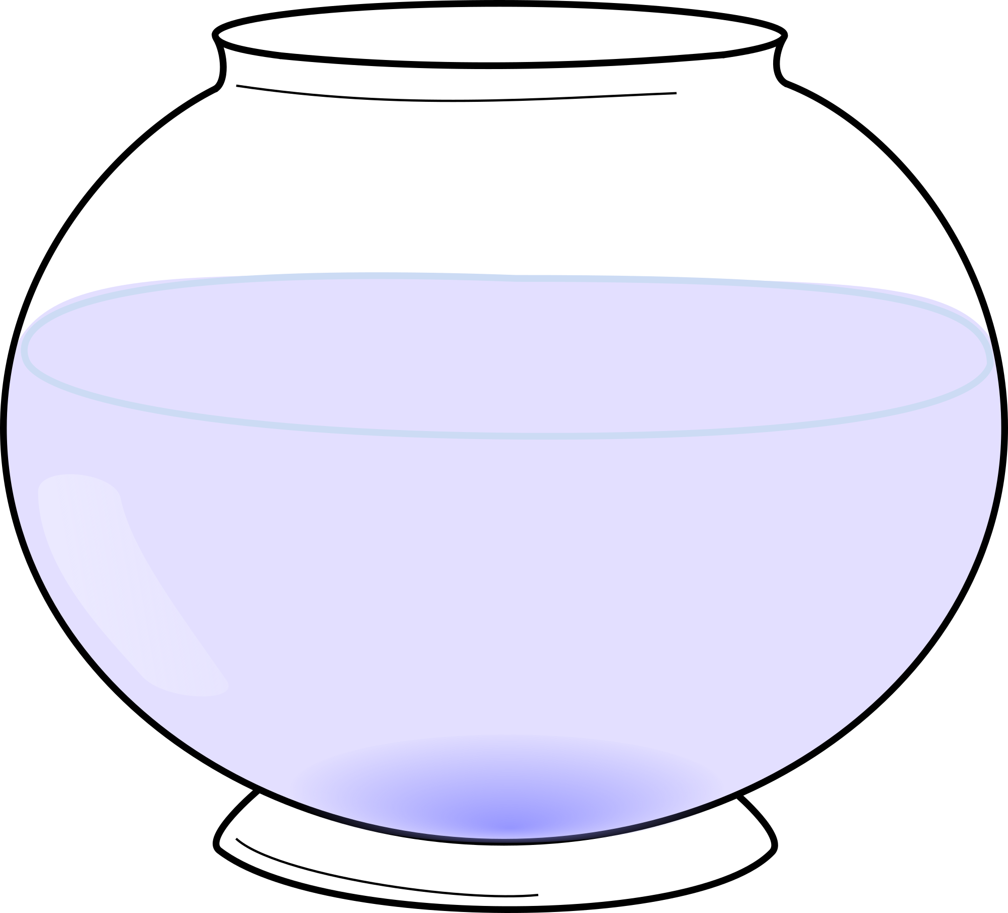 2000x1811 Fish Bowl Free Empty Fishbowl Clipart Clipart And Vector Image