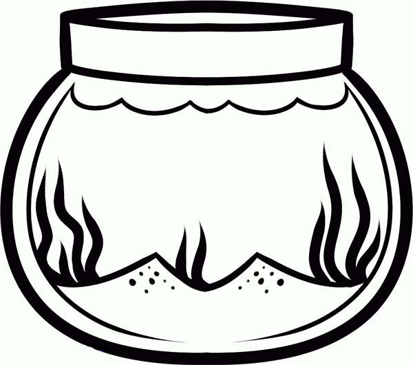 600x531 Empty Fish Bowl Clipart