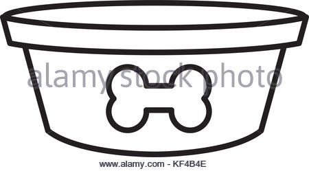 450x249 Cartoon Illustration Of Hungry Cat With Empty Bowl Stock Vector