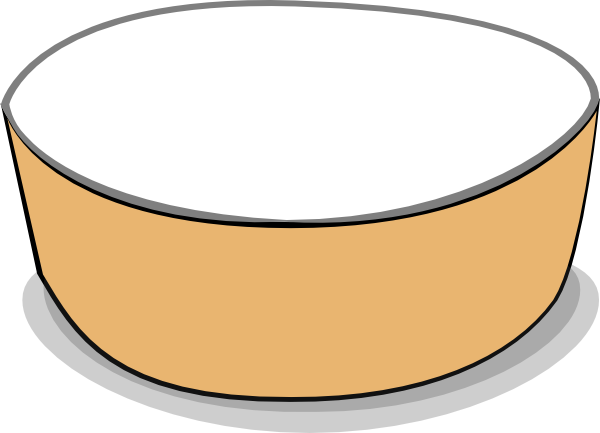 600x433 Clip Art Empty Food Bowl Clipart
