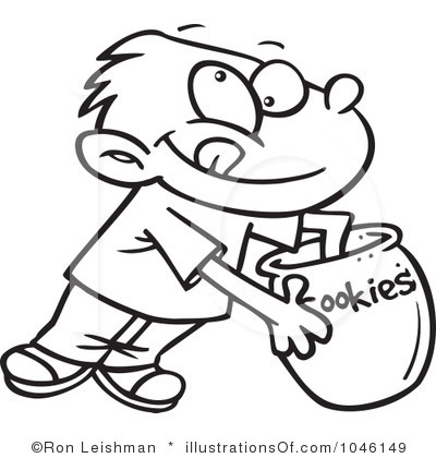 400x420 Cookie Clip Art Black And White Clipart Panda