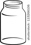 104x150 Empty Cookie Jar Clip Art